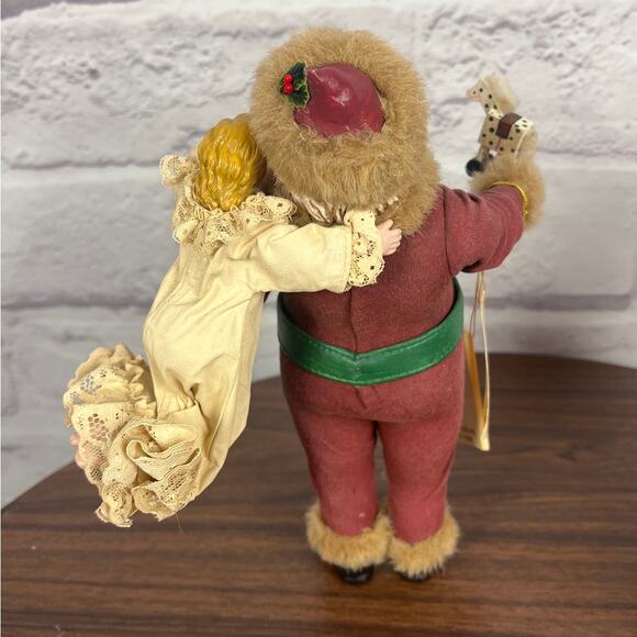 KSA Kurt Adler Fabriché Thomas Nast Santa Caught In The Act Figure Limited Run - Picture 5 of 12